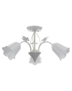 Люстра на потолок «Букет», 3×15 Вт, Е27, белый Bayerlux