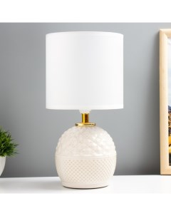 Настольная лампа «Антеро», E14, 40 Вт, бежевый, 15×15×29 см Risalux