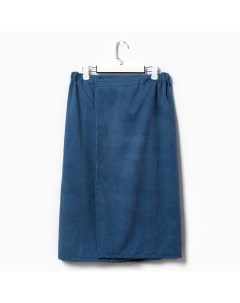 Полотенце - килт для бани «», 75×150 см, синее Этель