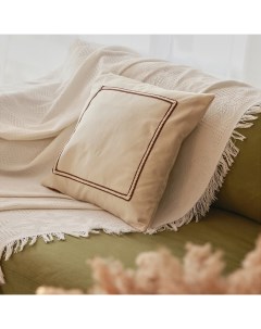 Наволочка декоративная SL Home «СофтЛайнс», 43×43 см, хлопок 100% Sima-land home