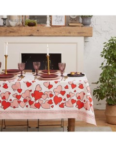 Скатерть «» Cat's love 149×220 см, 100% хлопок, саржа 190 г/м² Этель