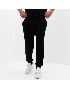 Брюки мужские спортивные, размер 48, чёрные Minaku