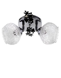 Люстра 1187/2 E27 40 Вт хром-черный 30×18×20 см Bayerlux