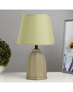 Настольная лампа «Даниэла» Е27 40 Вт зелено-золотой 20×20×32 см Risalux