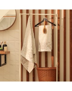 Полотенце махровое «. Классика», 67×140 см, молочное Этель