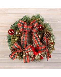 Венок новогодний d=30 см «. Яркая сказка» Зимнее волшебство