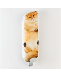 Подушка декоративная «. Кошечка», 40×17 см, велюр Этель