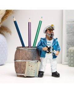 Карандашница настольная «Капитан», 13×9×16 см Take it easy