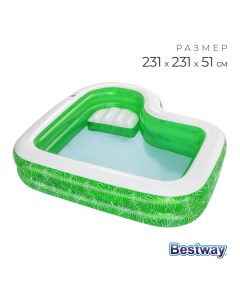 Бассейн надувной «Семейный», 231×231×51 см, 54336 Bestway