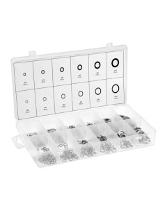 Набор шайб плоских и пружинных krep, 350 предметов Tundra