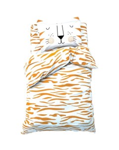 Постельное бельё 1.5-спальное «» Sleepy tiger, бязь Этель