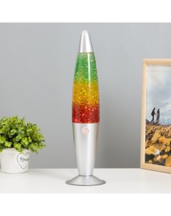 Светильник «Ракета перелив» 1×30 Вт Е14 (блёстки) 41.5×10.5×10.5 см Risalux