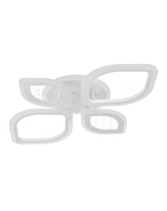 Люстра с ПДУ «Герда» LED 120 Вт 3000-6000 Вт RGB белый 67×56×9.5 см Bayerlux