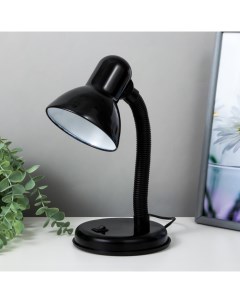 Лампа настольная Е27, с выкл. (220 В) черная (203 В) Risalux