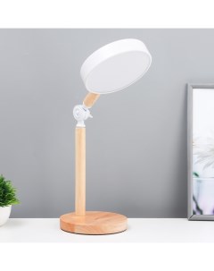 Настольная лампа «Пиатти» LED 5 Вт 4000К USB белый 15×25×45 см Risalux