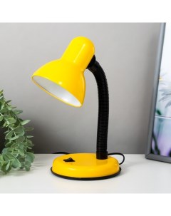 Лампа настольная Е27, с выкл. (220 В) желтая (203 В) Risalux