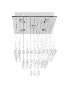 Светильник каскад «Ловелла» 5xLED хром 48×48×60 см Bayerlux