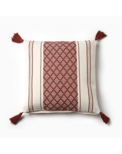 Наволочка декоративная «», сканди, 45×45 см бордо Этель