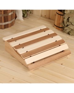 Подголовник для бани и сауны, деревянный, анатомический, «» Добропаровъ