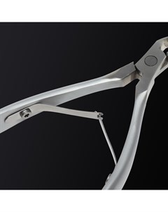 Кусачки маникюрные для кутикулы «Premium satin», матовые, двойная пружина, 12 см, длина лезвия-6 мм Qf