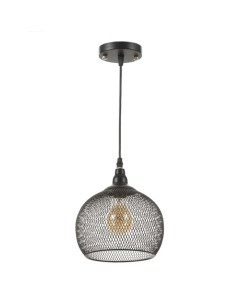 Светильник «Шар» 1×40 Вт E27 черный 22×22×110 см Bayerlux