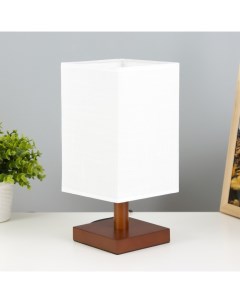 Настольная лампа «Карот» E27 40 Вт коричневый 13×13×28 см Risalux