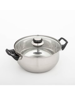 Кастрюля, 3.7 л, d=22 см, нержавеющая сталь Astell