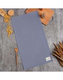 Полотенце Kitchen 40х73 см, цвет синий, 100% хлопок, саржа 220 г/м2 Этель