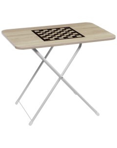 Стол туристический игровой «Шахматы», 75×50×50/62 см Ника