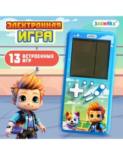 Электронная игра, цвет голубой Zabiaka