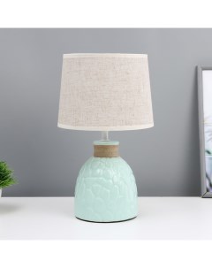 Настольная лампа «Медея» Е14 40 Вт светло-зеленый 20×20×33 см Risalux