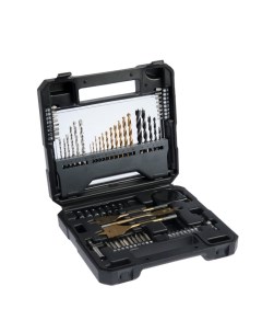 Набор универсальный, сверла по дереву, бетону, металлу, биты, торц. головки, 70 шт. Tundra
