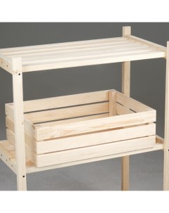 Ящик для хранения вещей, 50×35×15 см, деревянный, стеллажный, «» Добропаровъ