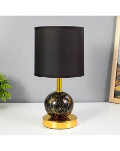 Настольная лампа «Амалия» E14 40 Вт черный 20×20×30 см Risalux