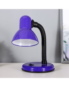 Лампа настольная Е27, с выкл. (220 В) фиолетовая (203 В) Risalux