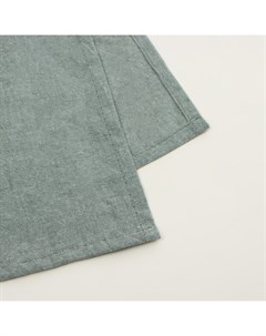 Простыня евро SL Home «Деним», 245×260 см, оливковая, жатый хлопок Sima-land home