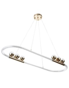 Светильник "Джерристо" LED 86Вт золото 90х29,5х9-100 см Bayerlux