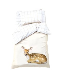 Постельное бельё 1.5-спальное «. Олененок», бязь Этель