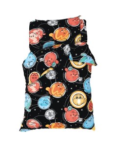 Постельное бельё 1.5-спальное «» Cats and space, бязь Этель