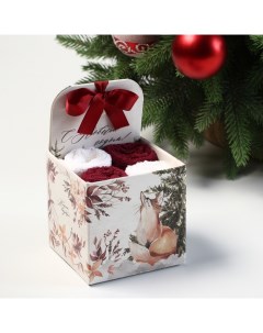 Набор махровых полотенец «. Звери в лесу», 30×30 см - 4 шт., хлопок 100% Этель