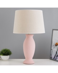 Настольная лампа «Тамуна» Е27 40 Вт розовый 30×30×43.5 см Risalux