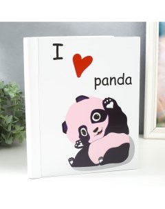 Фотоальбом магнитный на 20 листов «Я люблю панд», 29×24×2 см Keep memories
