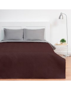 Покрывало 1,5сп 150х210±5см, цвет коричневый Экономь и я