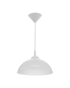 Люстра «Хоста» 1×15 Вт Е27 МОДЕЛЬ: BR=00259 белый 29×29×13 см Bayerlux