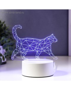 Светильник «Кот стоя» LED RGB от сети Risalux