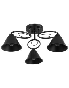 Люстра «Эдмас» 3хЕ27 40 Вт черный 58×58×22 см Bayerlux