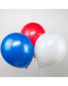 Шары воздушные латексные 12", пастель, набор 50 шт., МИКС Бикей