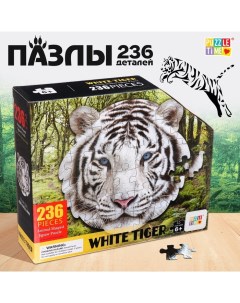 Пазл фигурный «Бенгальский тигр», 236 деталей Puzzle time