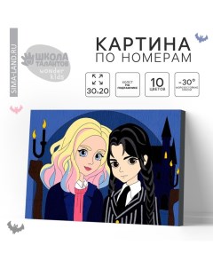 Картина по номерам для детей «Лучшие подруги»‎, 20 х 30 см Школа талантов