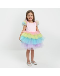 Платье детское «Радуга», размер 30 (98-104 см) Kaftan